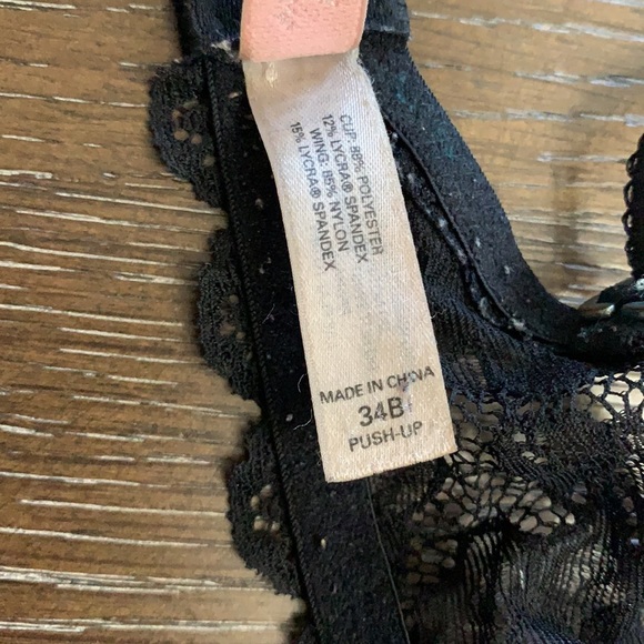 Victoria’s Secret very sexy lace w/animal print push-up bra - Picture 13 of 13